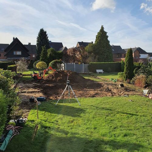 Gartenbau - Baustelle 2