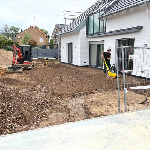 Gartenbau - Baustelle 3