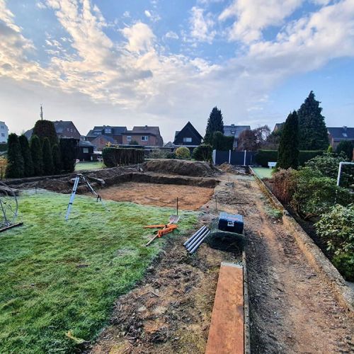 Gartenbau - Baustelle 2