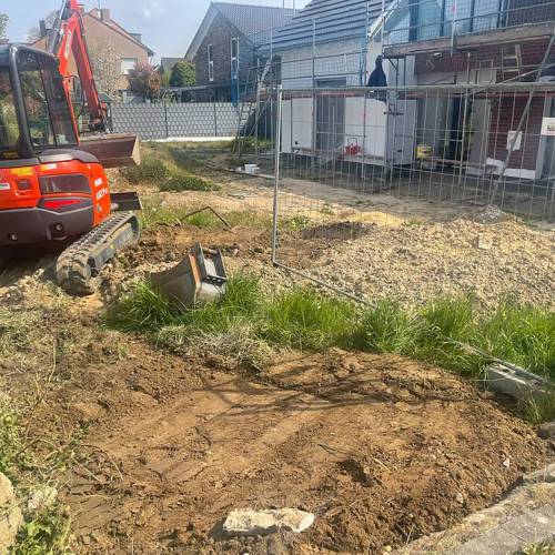 Gartenbau - Baustelle 3